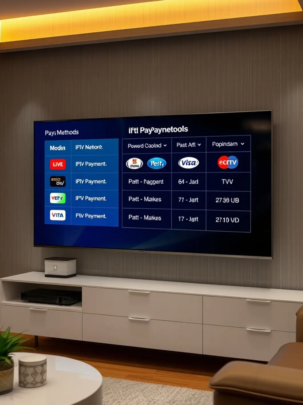 iptv payment methods