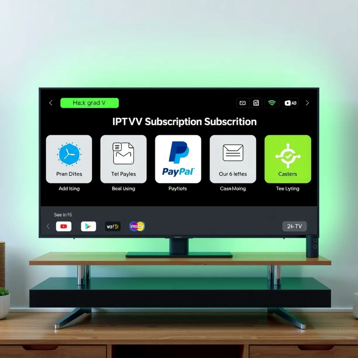 iptv subscription with paypal